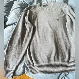 Rodd & Gunn sweater Mens XS grey, casual logo